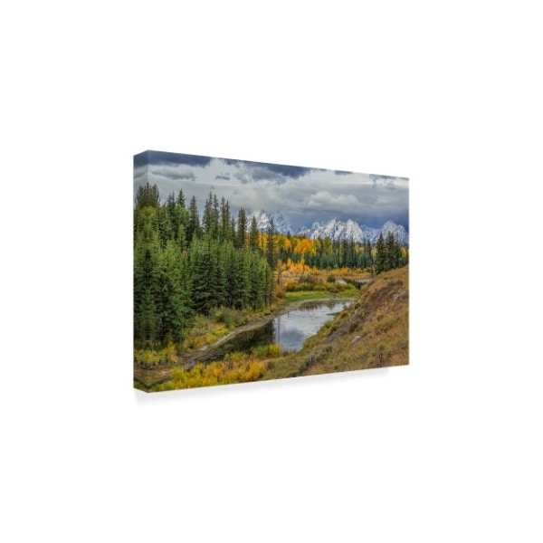 Galloimages Online 'Fall Color With Mountains' Canvas Art,30x47